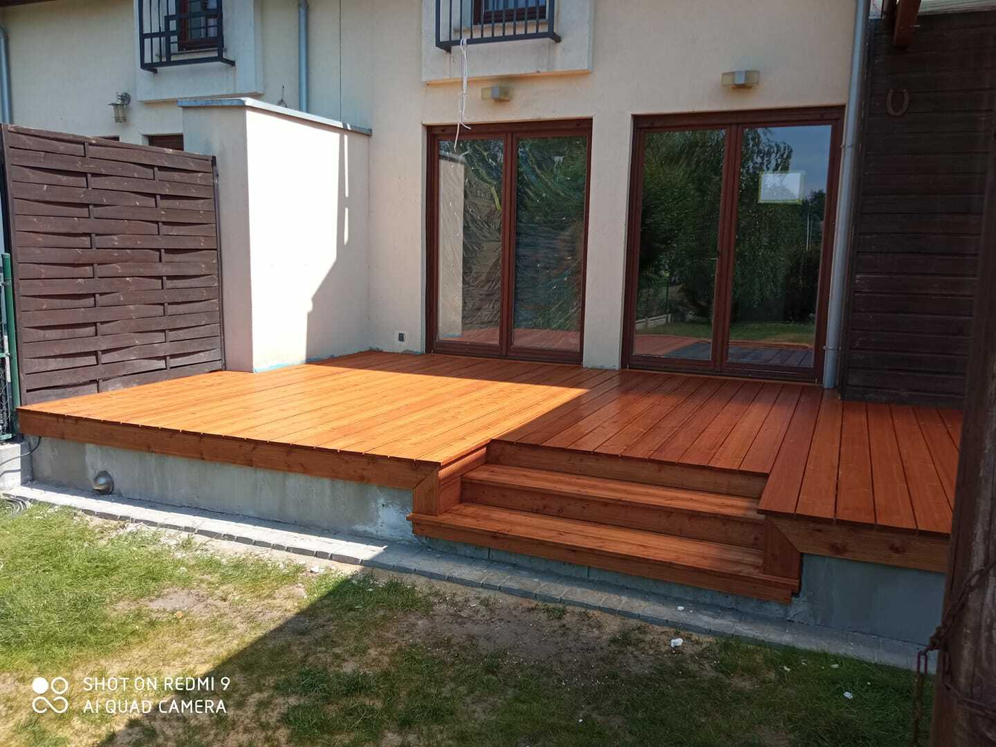 Taras drewniany naturalny