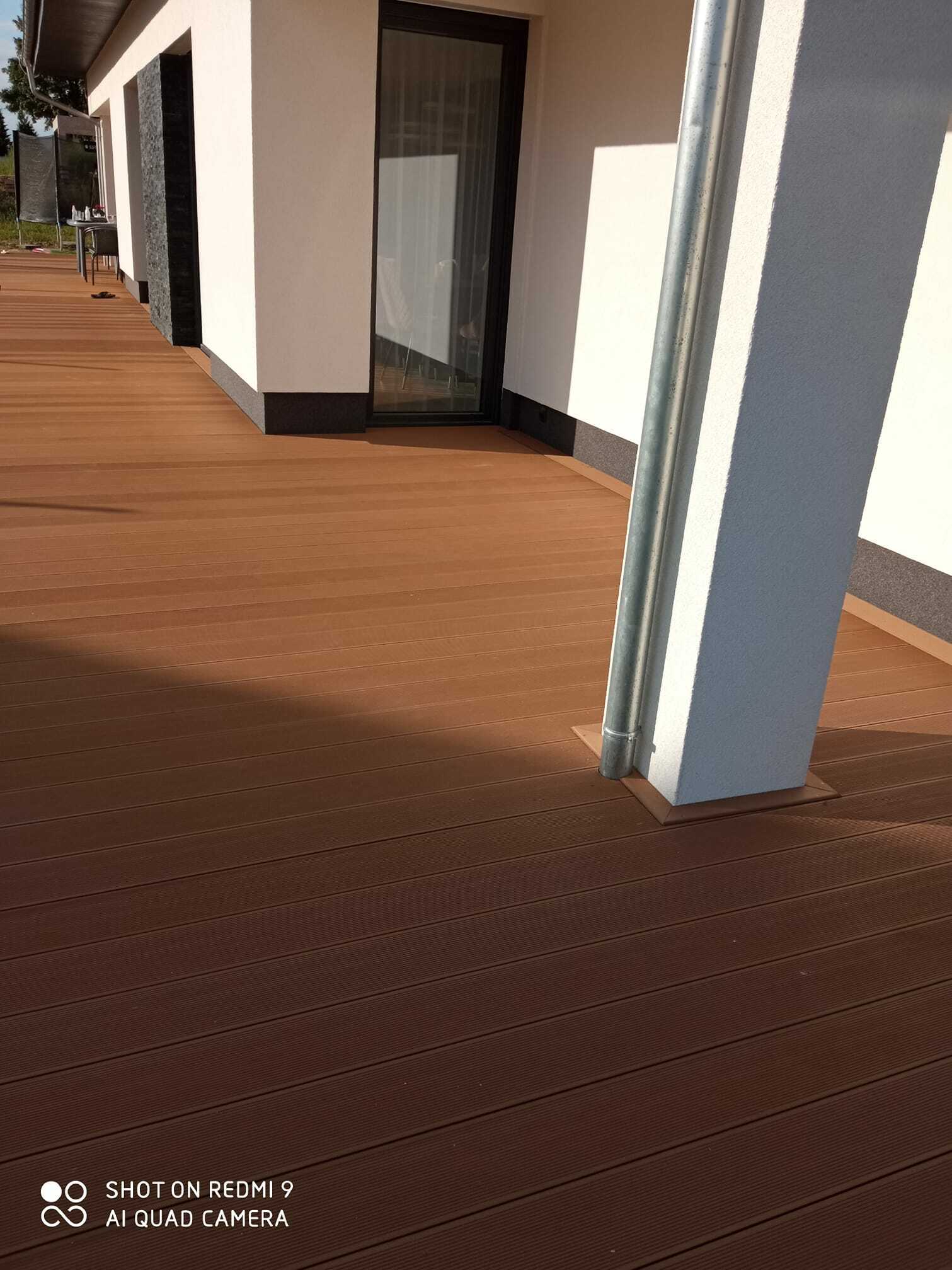 Deski tarasowe jasne